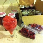 canned strawberries