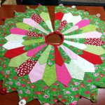 flamingo tree skirt