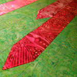 quilting in green 3