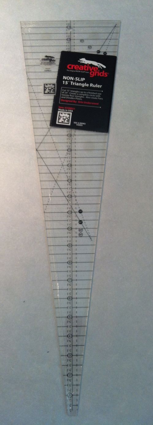 Creative Grids 15-Degree Triangle Ruler 